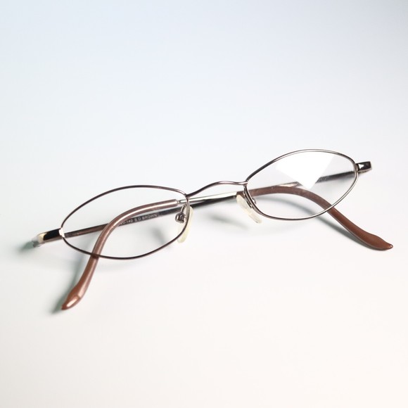 Eyeart Jillian SD Brown slim frame eyeglasses eyewear 44-20 140 N9 - Picture 6 of 7